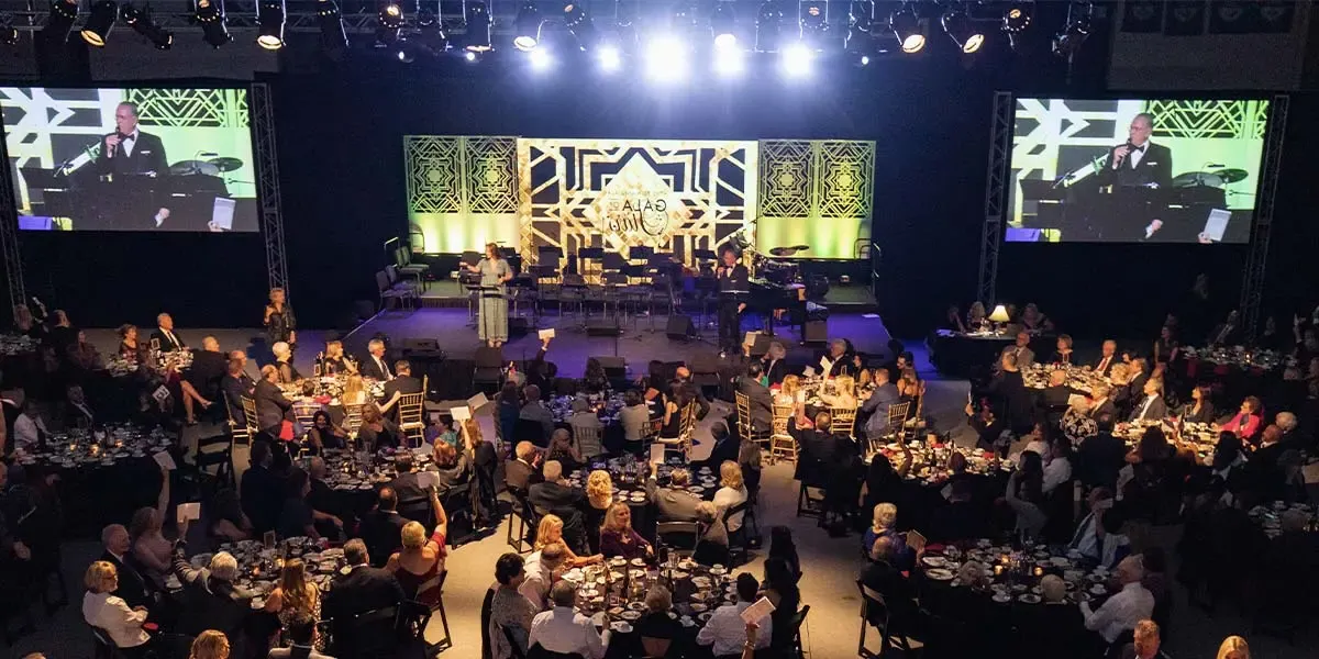 Stage at the Gala of Stars